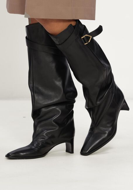ELENA IACHI Bottes hautes E4825 en noir - large