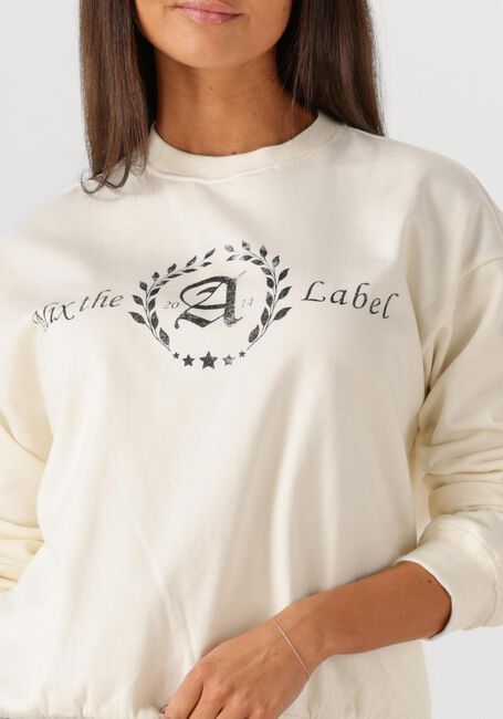 ALIX THE LABEL Chandail LADIES KNITTED COLLAGE SWEATER Crème - large