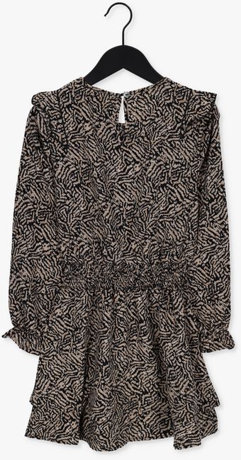 RELLIX Mini robe DRESS RUFFLE AOP en noir - large