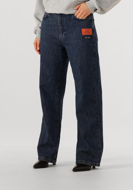 ALIX THE LABEL Wide jeans LADIES WOVEN INDIGO DENIM PANTS Bleu foncé - large