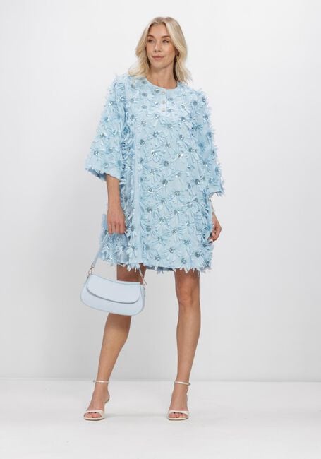 Lichtblauwe Y.A.S. Jurken YASABELONE 3/4 DRESS - large