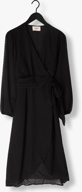 Zwarte FREEBIRD Midi jurk WV-ZIGZAG-JACQ-PES-23-3-1 - large