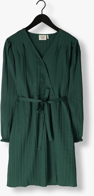 Donkergroene ANOTHER LABEL Mini jurk LOISA DRESS L/S - large