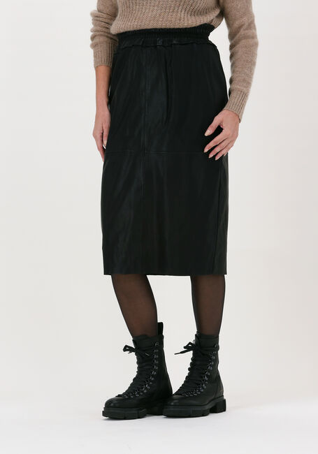 Zwarte KNIT-TED Midirok AMIRA SKIRT - large