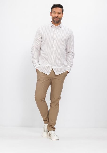 Witte PROFUOMO Casual overhemd SHIRT CUTAWAY SF CLASSIC - large