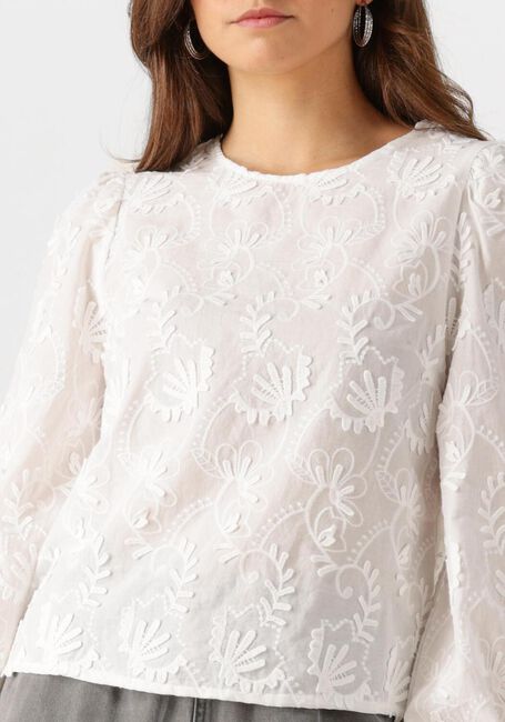 OBJECT OBJMYA RE L/S TOP 137 Blouses en blanc - large