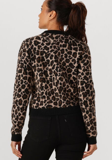 Multi TOMMY JEANS Vest TJW LEOPARD CARDIGAN - large