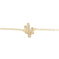 ALLTHELUCKINTHEWORLD Bracelet ELEMENTS BRACELET CACTUS en or ALLTHELUCKINTHEWORLD Bracelet ELEMENTS BRACELET CACTUS en or - medium