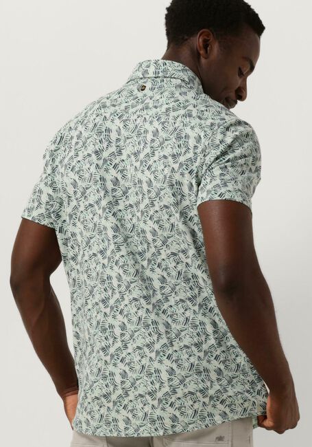 PME LEGEND Chemise décontracté SHORT SLEEVE SHIRT PRINT ON JERSEY SLUB PIQUE en bleu - large