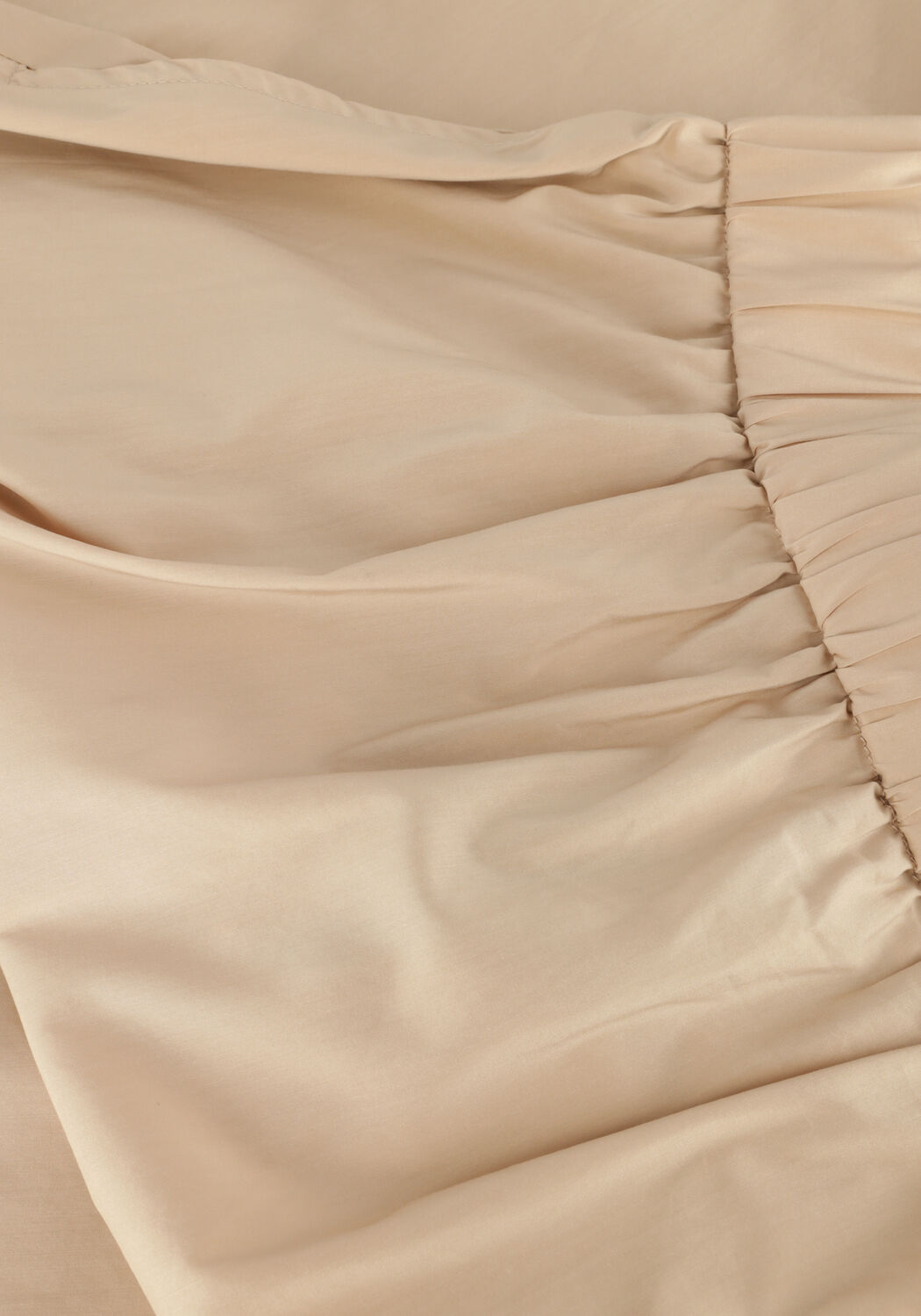 NEO NOIR Jupe midi YARA POPLIN SKIRT Sable - large