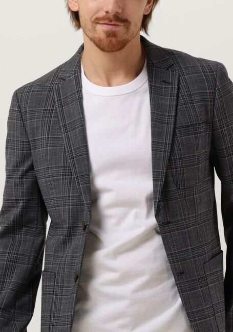 SELECTED HOMME Veston SLHSLIM-KNOX CHECK BLZ B Bleu foncé - large