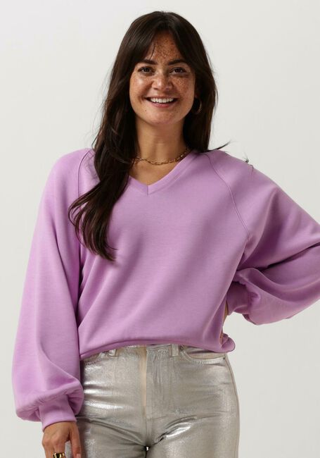 MSCH COPENHAGEN Pull MSCHNELINA IMA Q RAGLAN SWEATSHIRT en violet - large