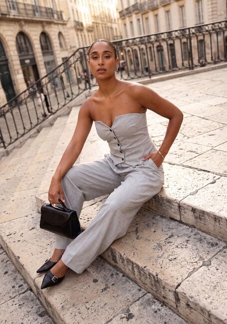 Beige COPENHAGEN MUSE Broeken/jumpsuits CMTAILORY-PANT - large
