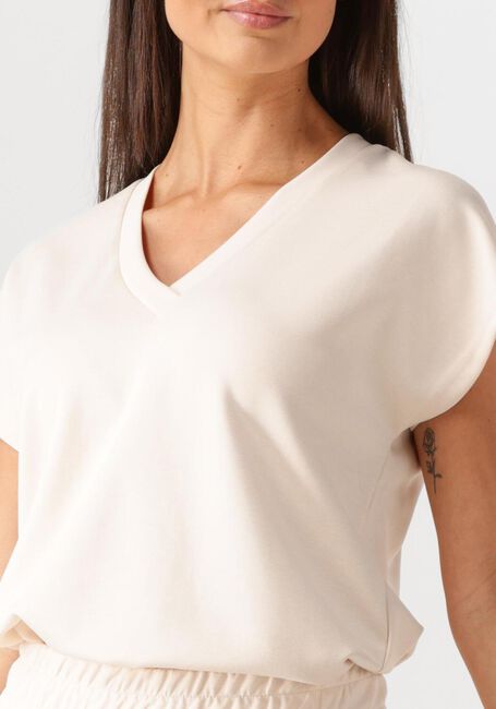 AIMEE THE LABEL T-shirt INGRID2 en beige - large