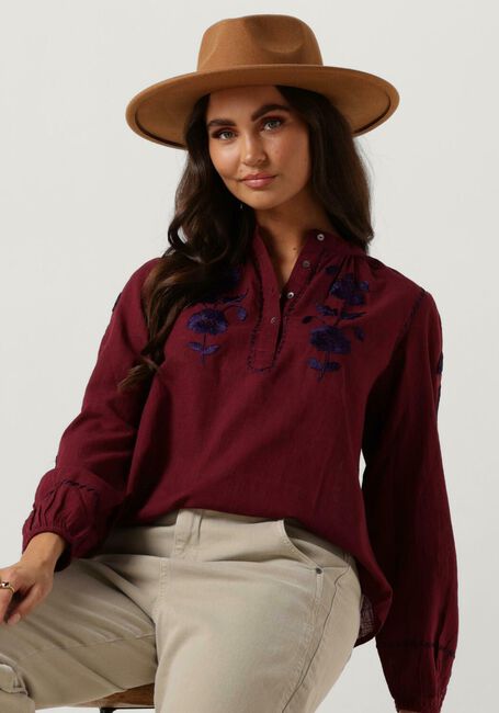 ANTIK BATIK ISLA BLOUSE Blouses Bordeaux - large