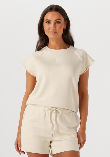 MY ESSENTIAL WARDROBE T-shirt SARAMW BOXY TEE Écru - large