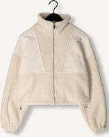 Creme ANOTHER LABEL Teddy jas JENNIFER JACKET Creme ANOTHER LABEL Teddy jas JENNIFER JACKET - medium