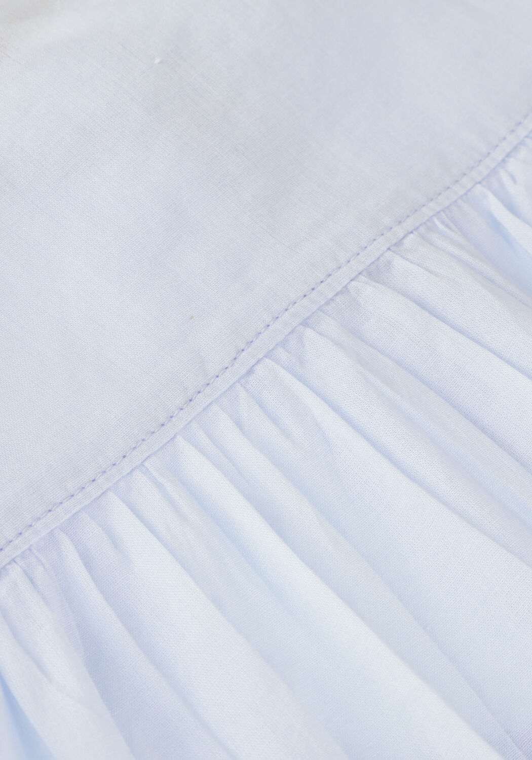 SCOTCH & SODA SHIRT WITH PIN TUCK YOKE AND GATHERING Blouses Bleu clair - large