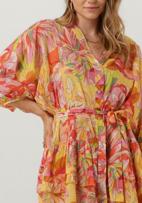 ACCESS Mini robe FLORAL DRESS WITH RUFFLES en multicolore - large