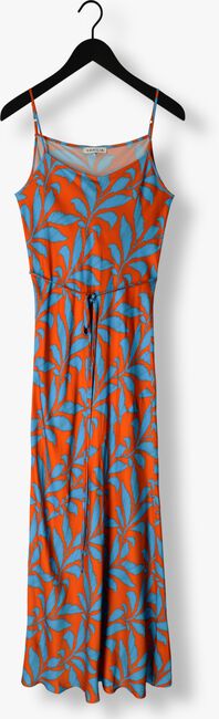VANILIA Robe maxi TROPIC LEAF SLIP DRESS en orange - large