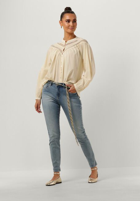 Beige CIRCLE OF TRUST  TRIXIE BLOUSE - large