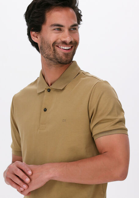 CALVIN KLEIN Polo LIQUID TOUCH SLIM POLO Olive - large