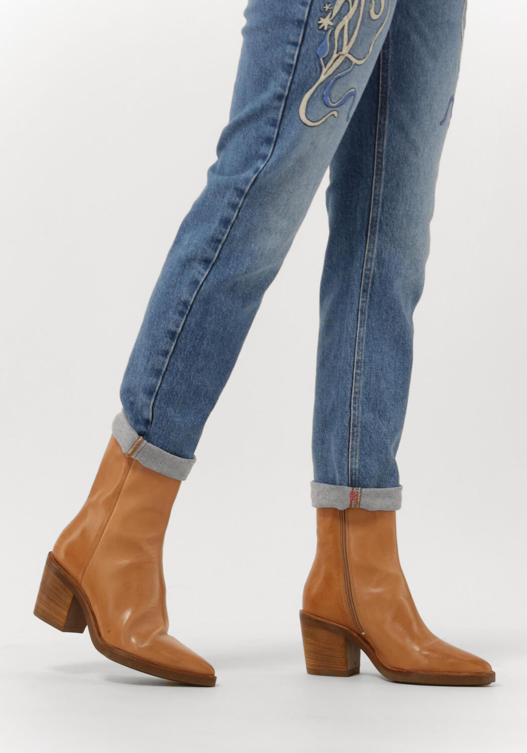 Camel VIA VAI Enkellaarsjes KAILEE FAYE - large