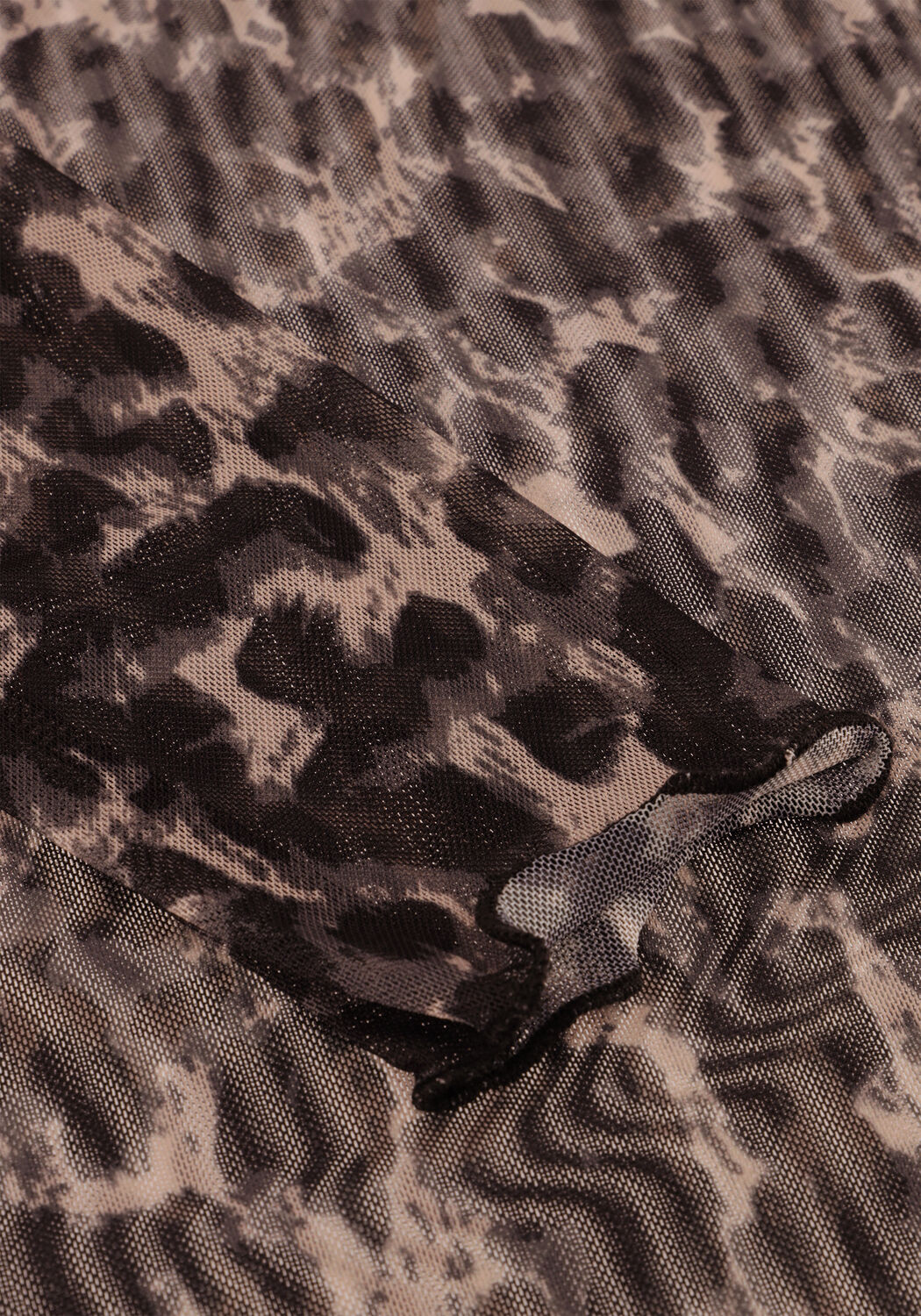 OBJECT Haut OBJNELA LS O-NECK MESH TOP REP en multicolore - large