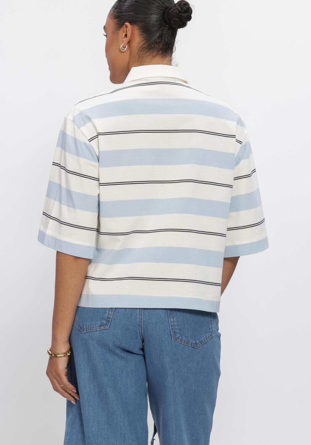 SELECTED WOMEN SLFRELAXED MELLIE 2/4 POLO Hauts & T-shirts en gris - large