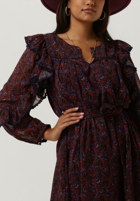 LOUIZON Mini robe DORY ROBE Bordeaux - large