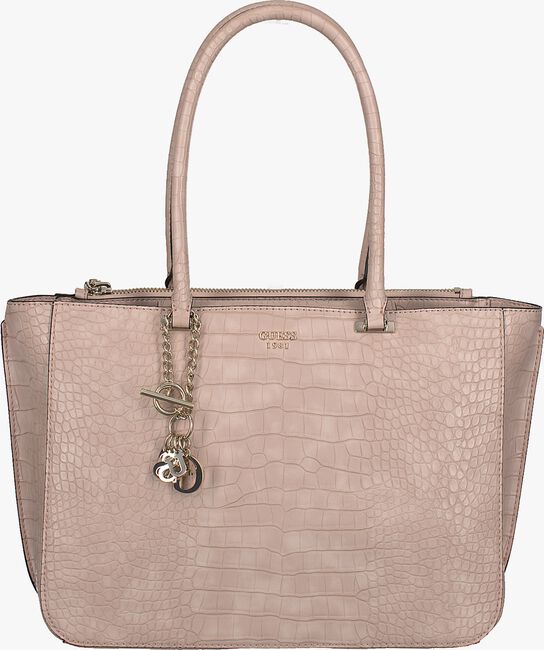 GUESS Sac à main TRYLEE LARGE SOCIETY SATCHEL en rose - large