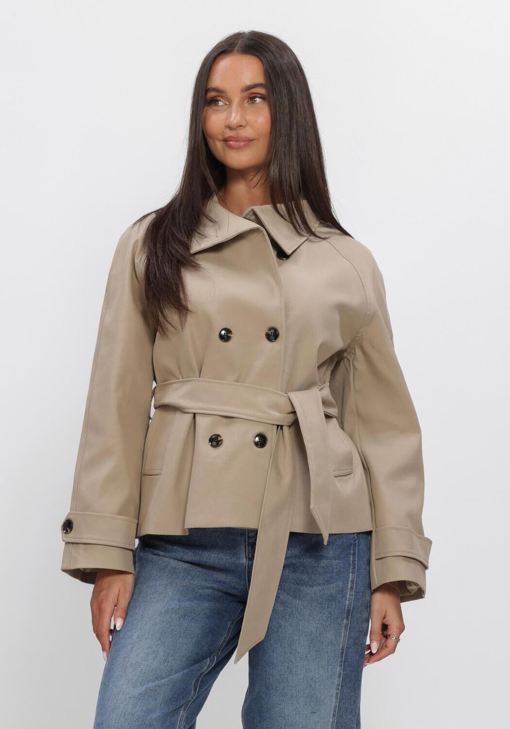 NEO NOIR Trenchcoats MUNET TRENCH JACKET Sable - large