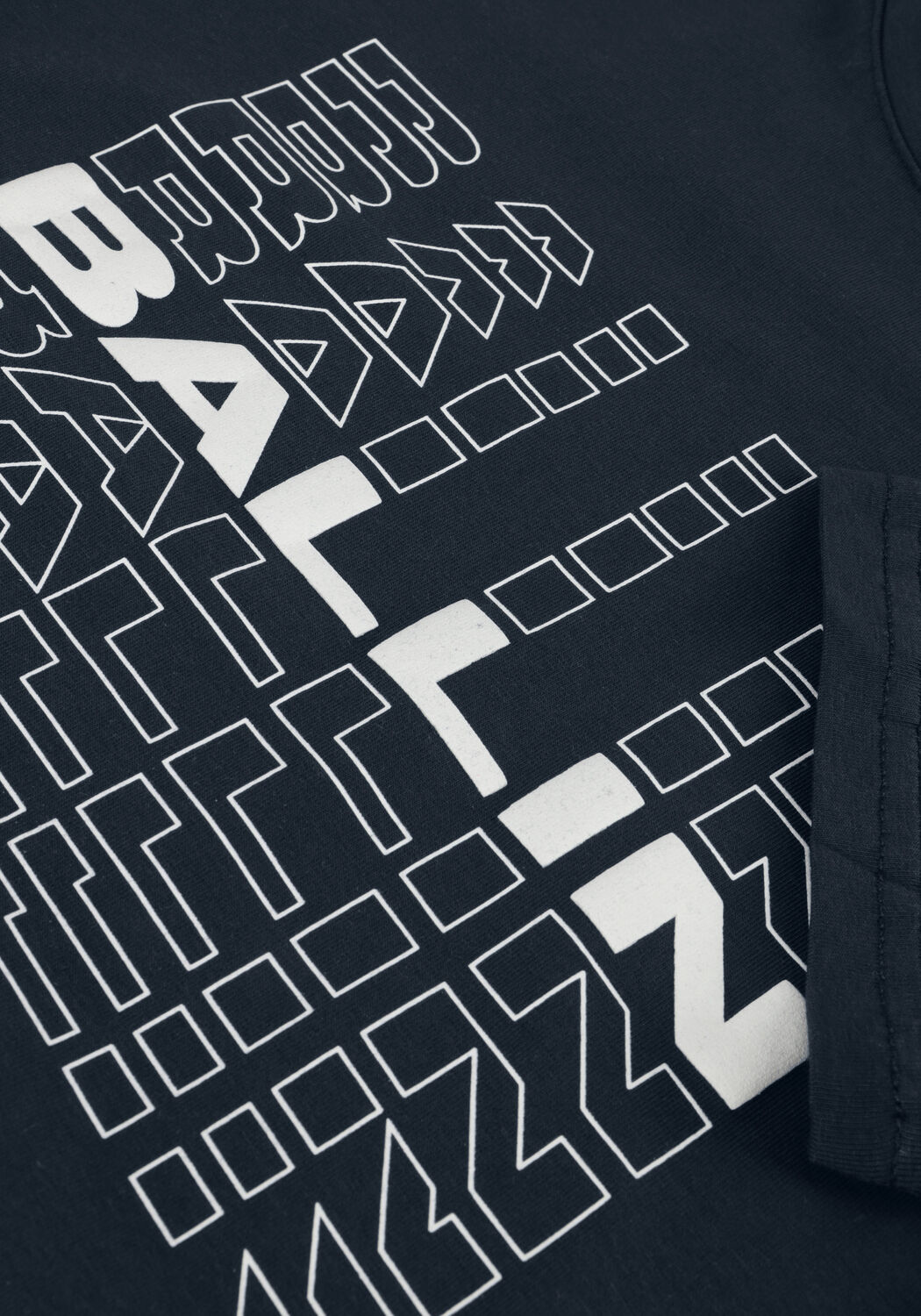 Donkerblauwe BALLIN T-shirt 017120 - large