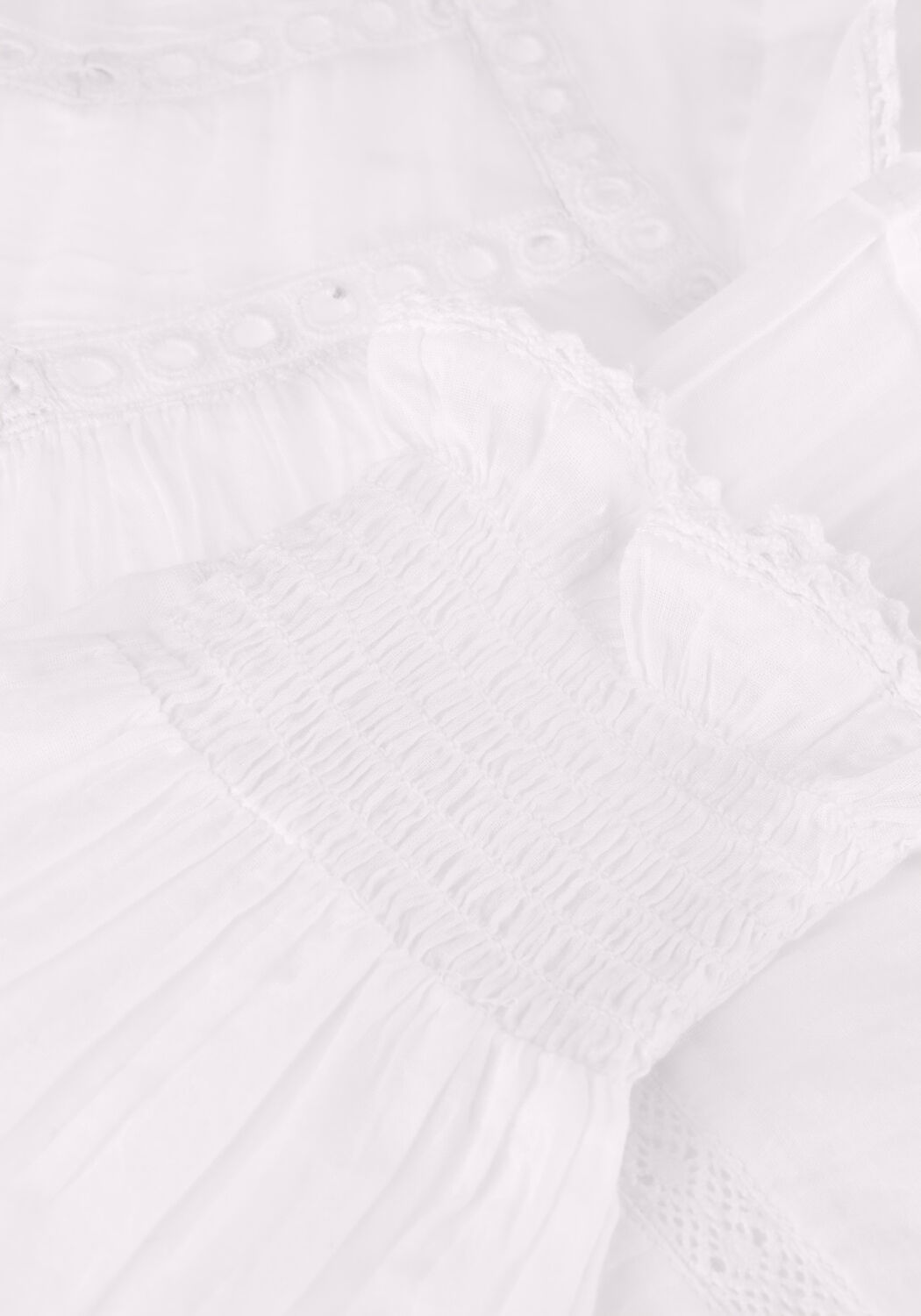 Witte NEO NOIR  SIMKIE S VOILE BLOUSE - large