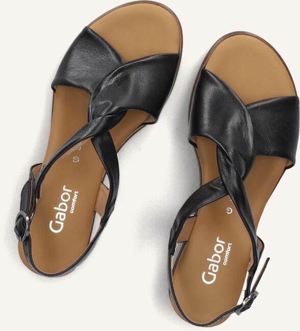 Zwarte GABOR Sandalen 751.01 Zwarte GABOR Sandalen 751.01 - large