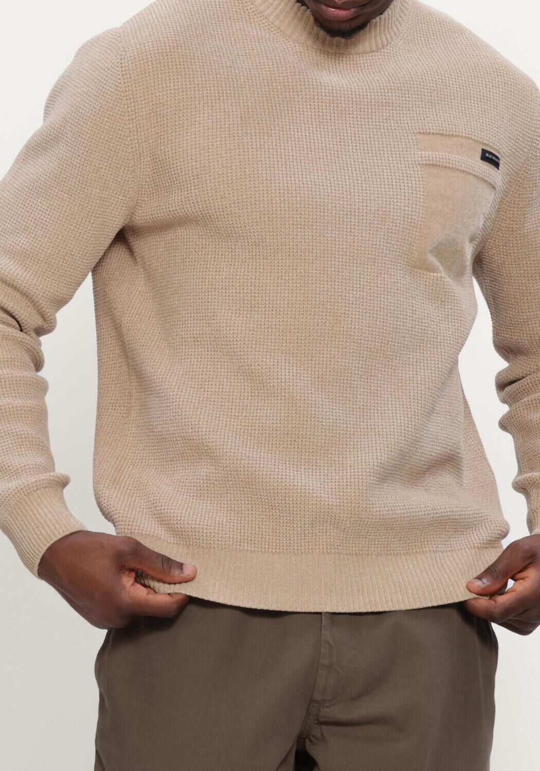 BLUE INDUSTRY Pull KNITWEAR en beige - large