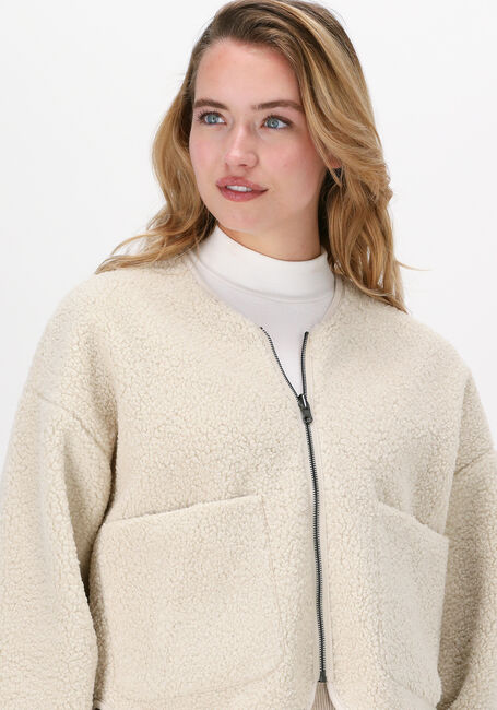 KNIT-TED Manteau Teddy TEDDIE Écru - large