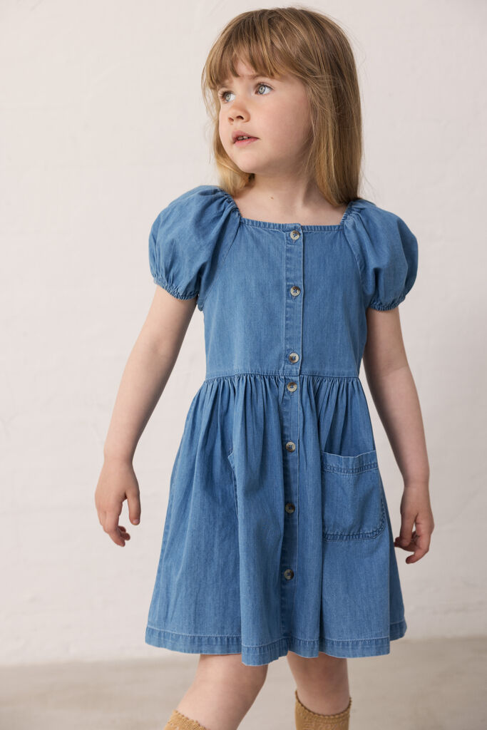 Blauwe MARMAR COPENHAGEN Mini jurk DAVERY - large