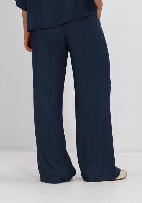 BY-BAR Pantalon large BENJI VISCOSE PANT en bleu - large