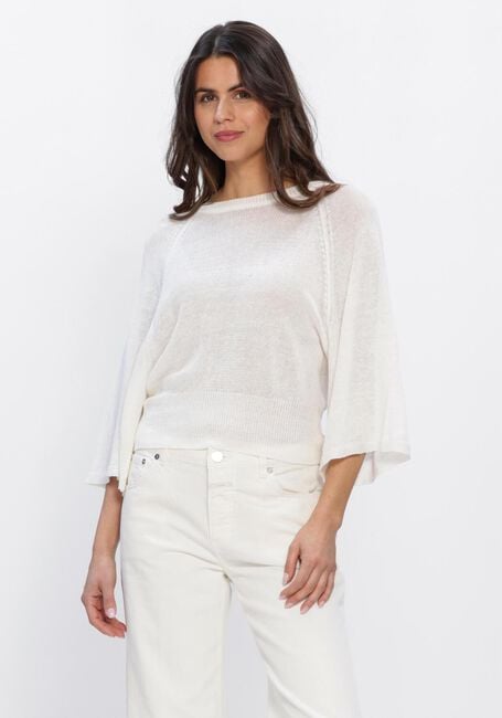STUDIO AR Pull MARISOL LINNEN KNIT Blanc - large