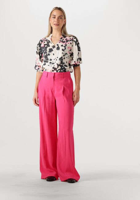 Multi JANSEN AMSTERDAM  MANON BLOUSE WAM 199 3/4 PUFFED SLEEVE - large