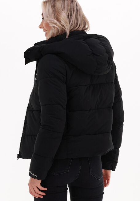 Zwarte CALVIN KLEIN Gewatteerde jas MW NON-DOWN SHORT PUFFER - large