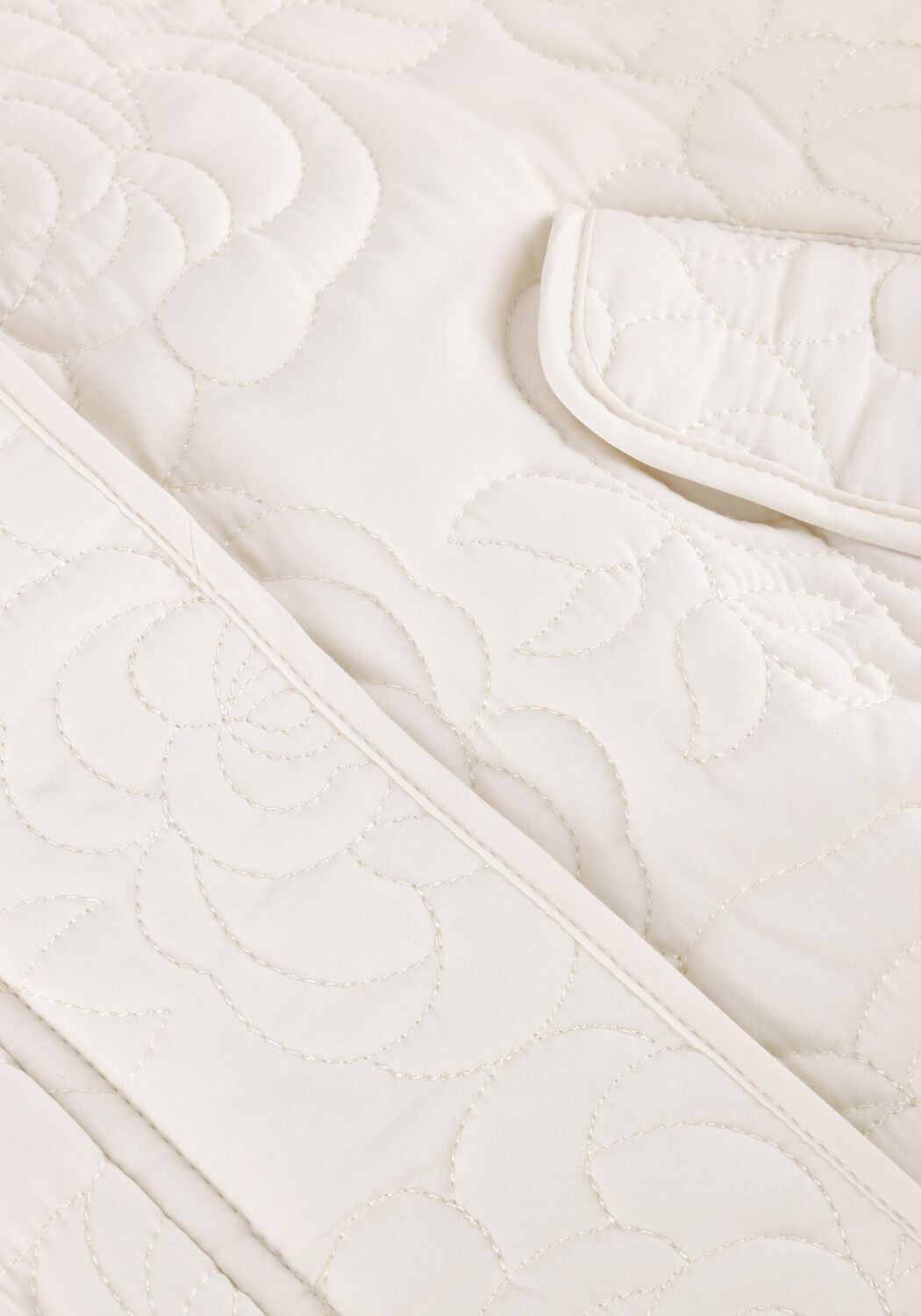 Beige Y.A.S. Jack YASFIPURA LS QUILTED JACKET S. - large