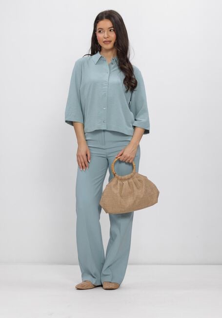 MODSTR&Ouml;M POPELMD SHIRT Blouses Bleu clair - large