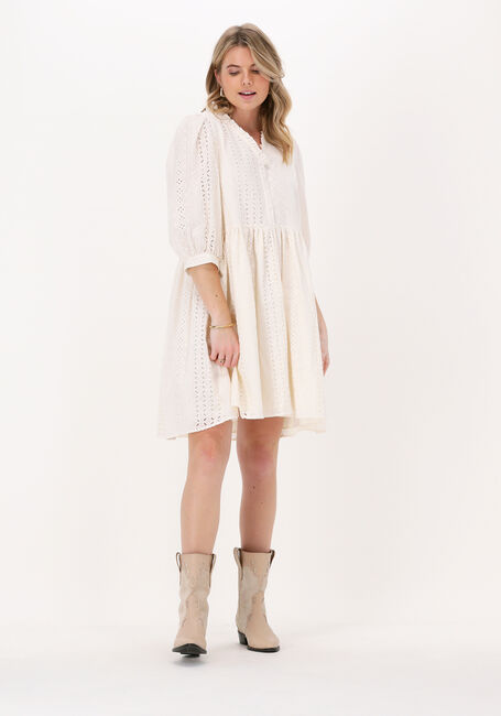 OBJECT Mini robe OBJVIOLETTA 3/4 SHORT DRESS Blanc - large