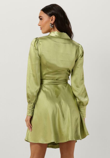 NOTRE-V Mini robe NV-DORIS SATIN DRESS en vert - large