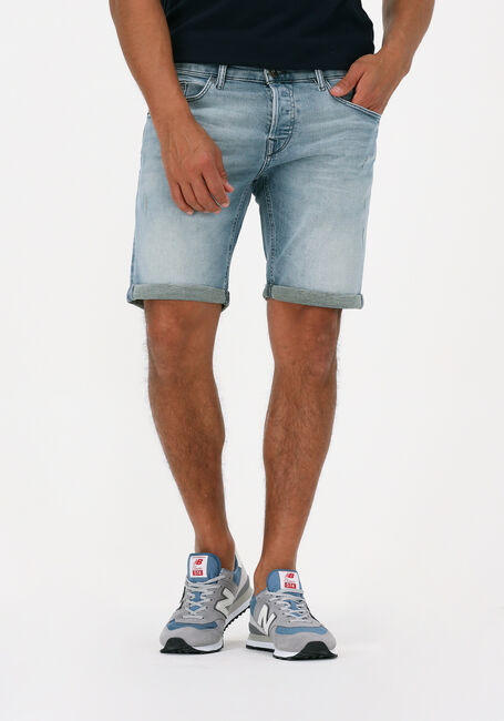 Blauwe CAST IRON Jeans RISER SHORTS GREEN CAST - large