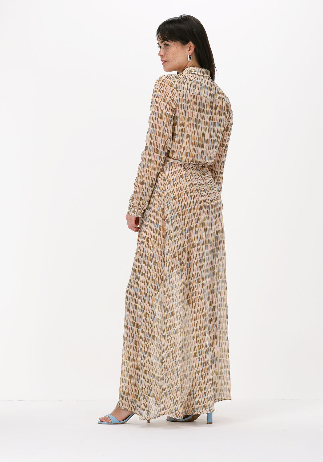Turquoise EST SEVEN Maxi jurk EST MAXI DRESS Omoda