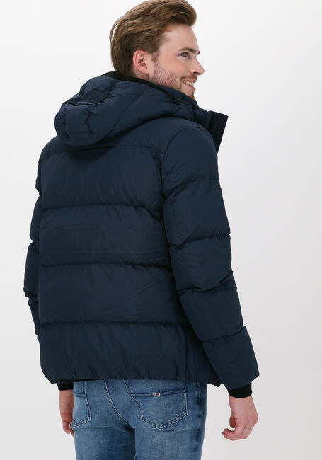 CALVIN KLEIN Veste matelassé CRINKLE NYLON PUFFA JACKET en bleu - large