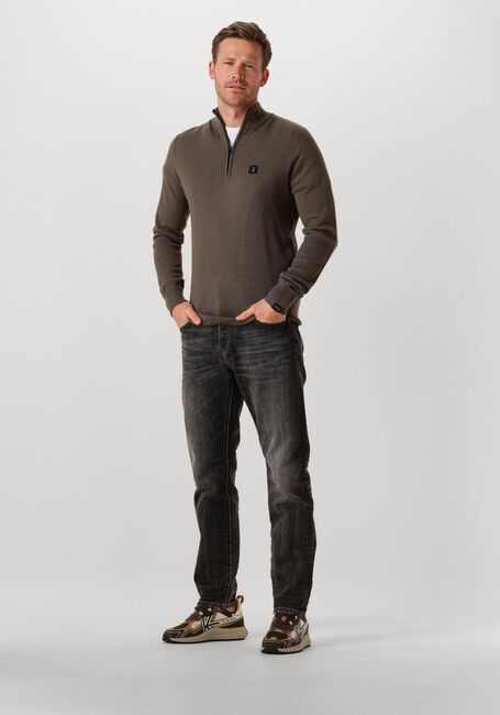 BUTCHER OF BLUE Pull STRUCTURE HALFZIP Olive - large